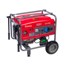 Carregar imagem no visualizador da galeria, GERADOR DE ENERGIA A GASOLINA - BRANCO B4T-6500 - MONOFÁSICO PARTIDA MANUAL