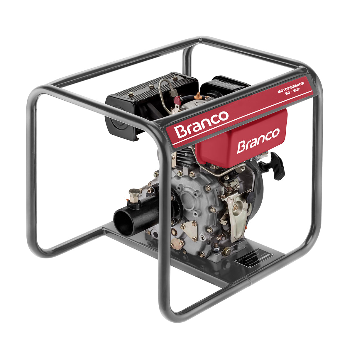 Motovibrador Branco BD 507 Part. Manual  (a Diesel)