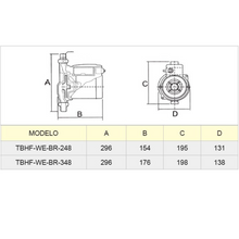 Carregar imagem no visualizador da galeria, Bomba Circuladora Texius TBHF-WE-BR 348W 220v- TEXIUS
