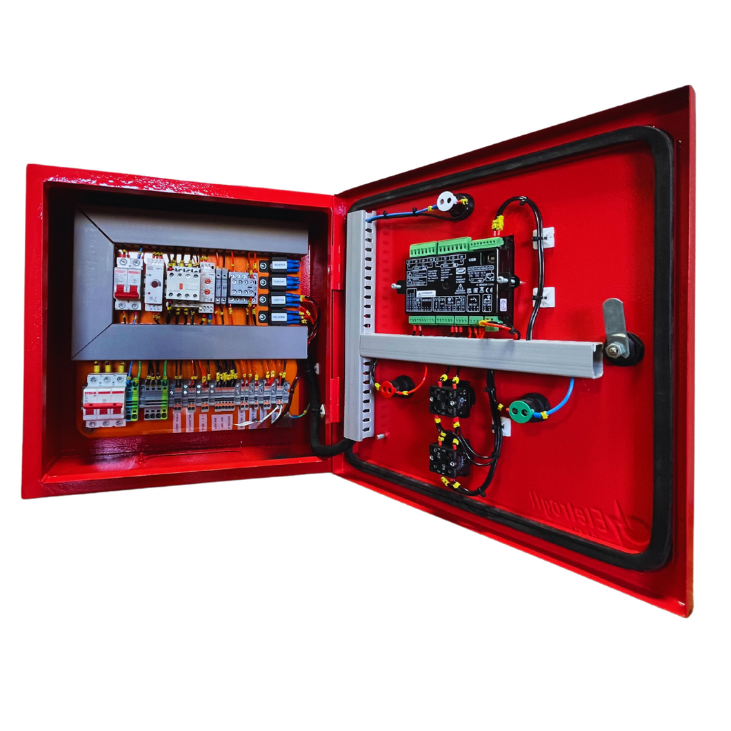 Quadro de Comando para Incêndio Diesel – com Controlador SGC 120MK II