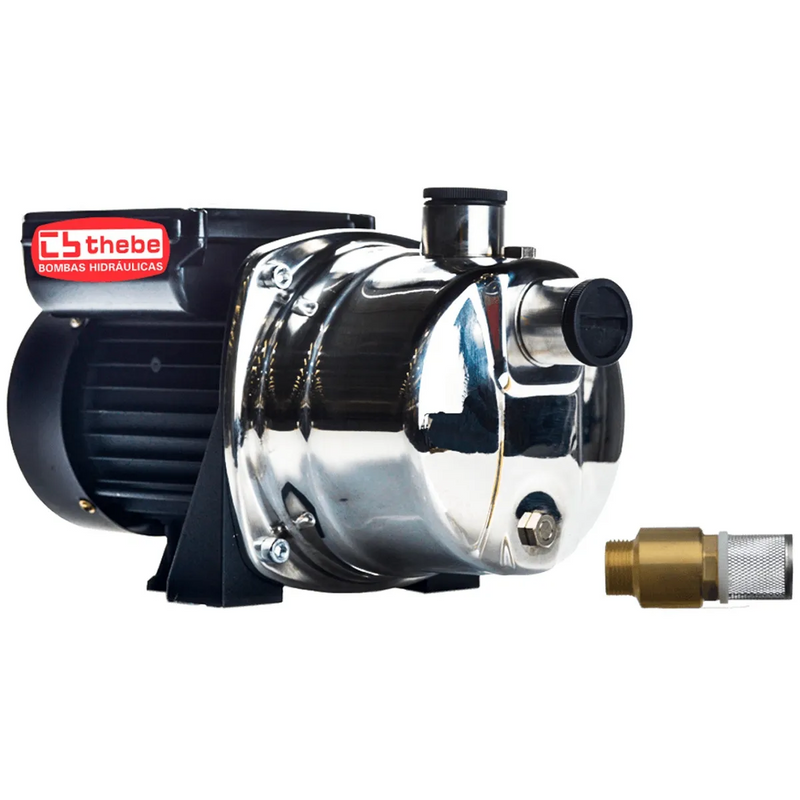 Bomba de Agua Autoaspirante Thebe TJET 60 1/2Cv Monofasico IP44 127/220V