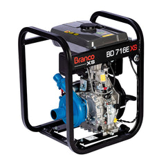 Motobomba Diesel BD 716 Exs 7cv 2,5pol Part Elétrica Branco