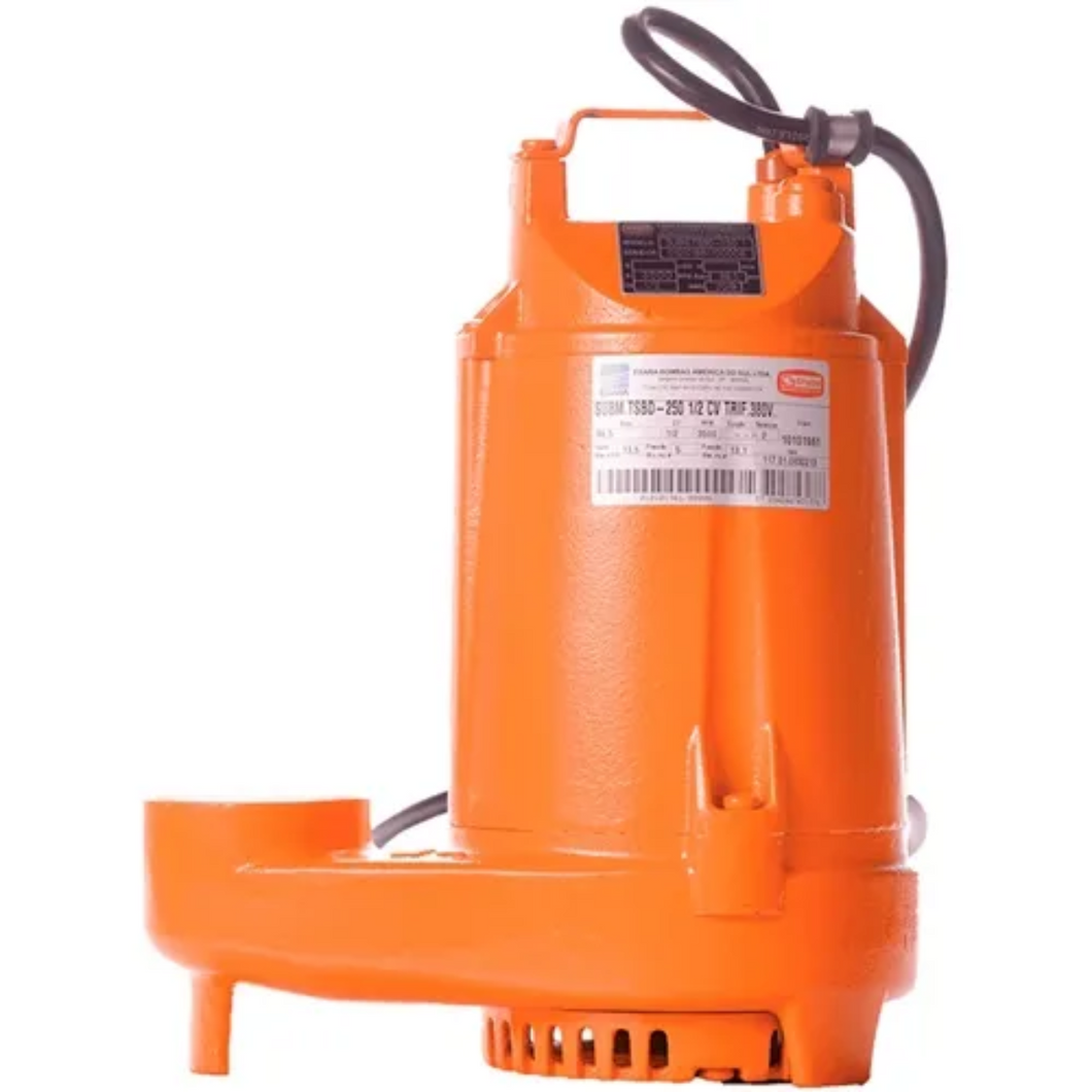 Bomba Submersível Thebe Tsbd-250 1/2CV Trifásica 380V