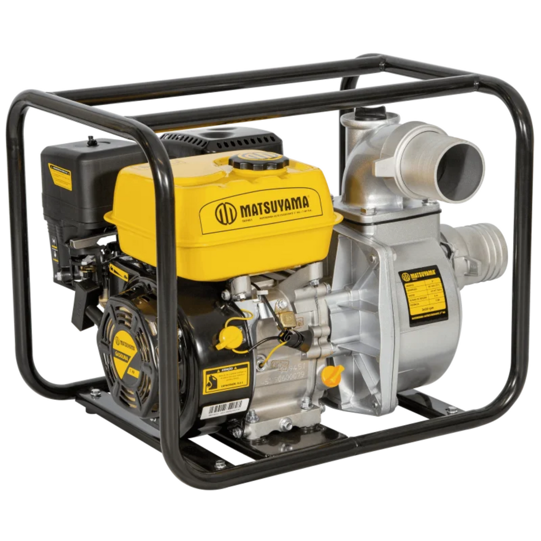 Motobomba Gasolina 3 Autoescorvante 7,0 Hp Ng P.m Matsuyama